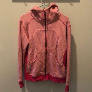 Lululemon Pink Scuba Hoodie size 8